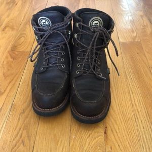 Red Wing Irish setter boots brown leather sz 10.5